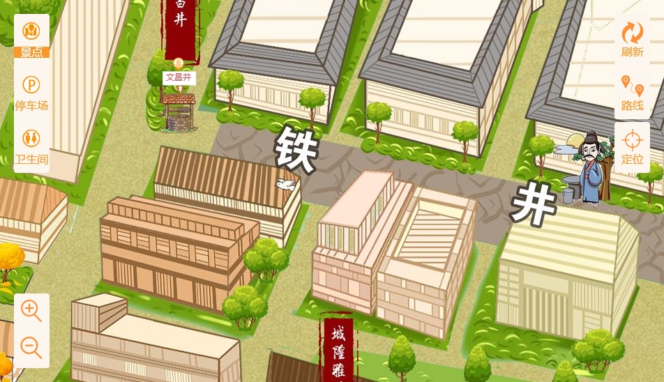 蓬莱智慧景区：手绘地图与语音导览的完美融合